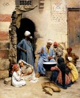 Deutsch, Ludwig - The sahleb vendor, Cairo